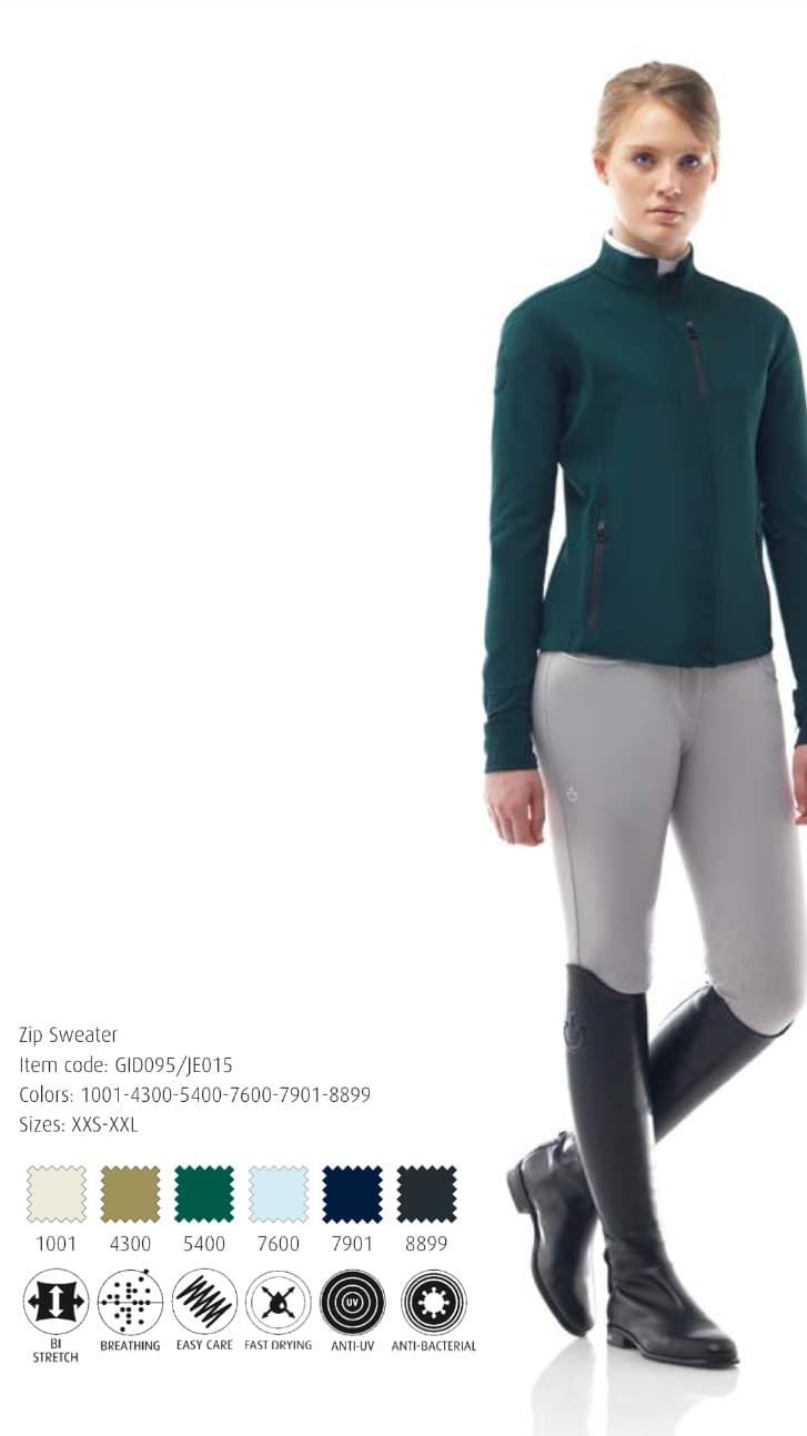 CAVALLERIA TOSCANA ZIP SWEATER