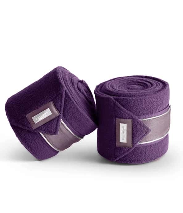 EQUESTRIAN STOCKHOLM Equestrian Stockholm Fleece Bandage Orchid Bloom
