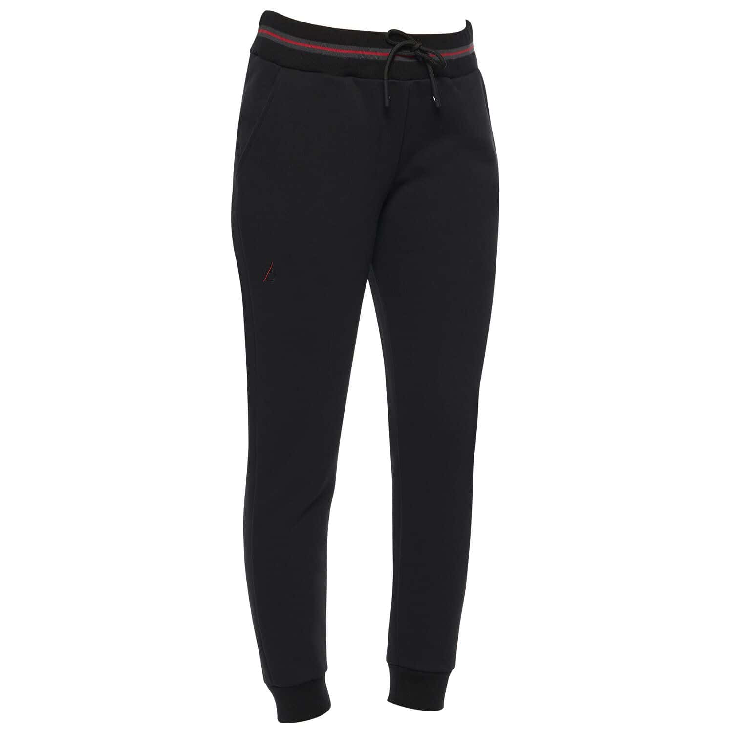 CAVALLERIA TOSCANA Cavalleria Toscana Team Red Stripe Jogger Black