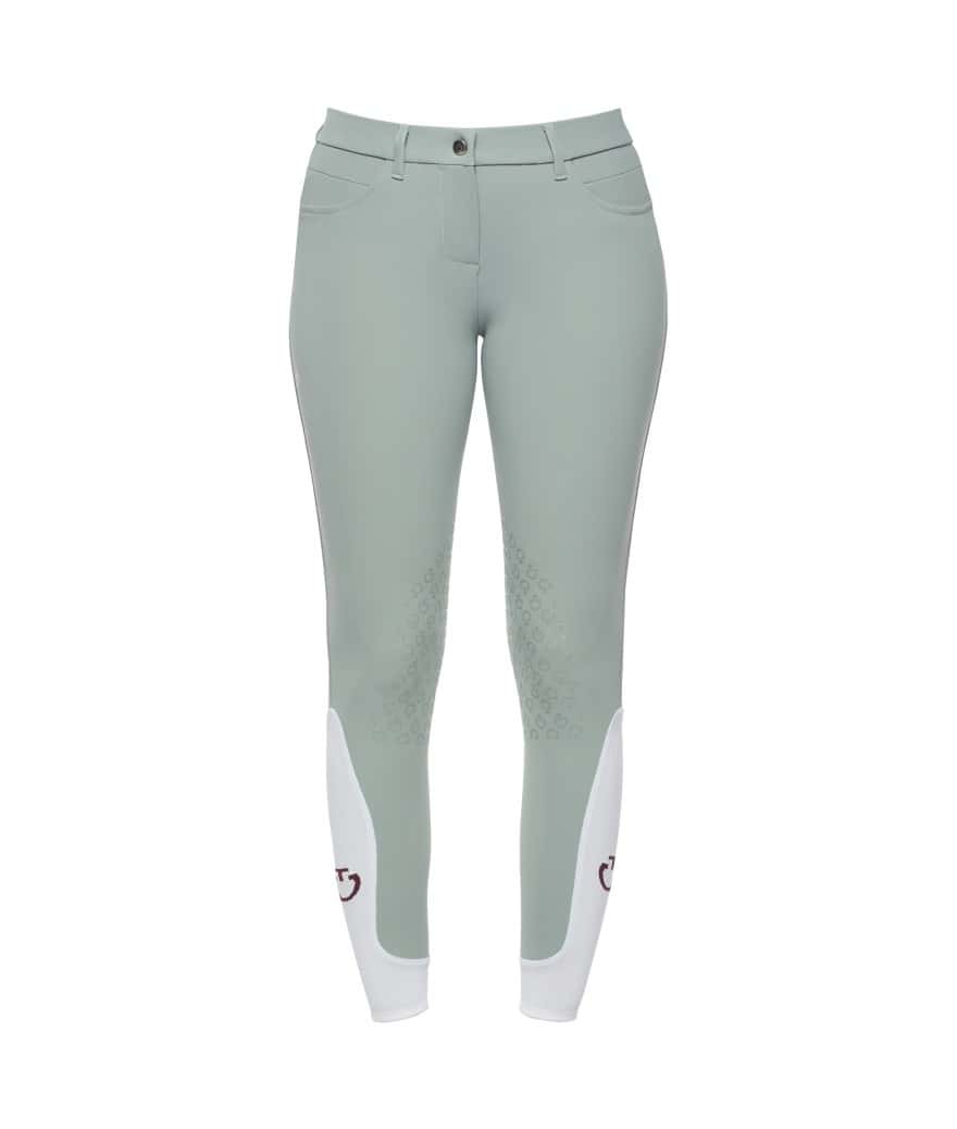 CAVALLERIA TOSCANA Cavalleria Toscana Dames Rijbroek Knee Grip Mint Groen 5b00
