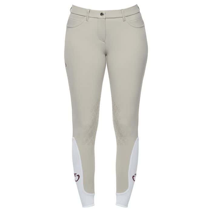 CAVALLERIA TOSCANA Cavalleria Toscana Dames Rijbroek Knee Grip Beige 1001