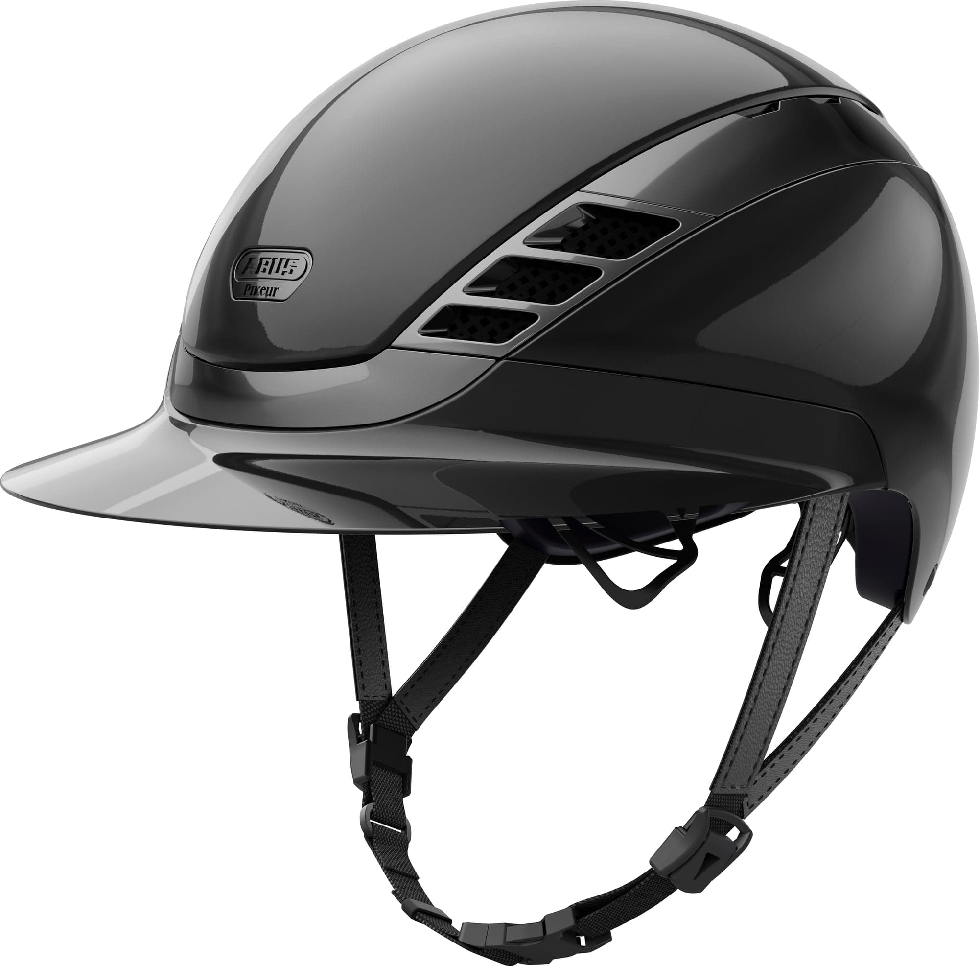 PIKEUR Pikeur Abus Airluxe Chrome Helm Grote Klep