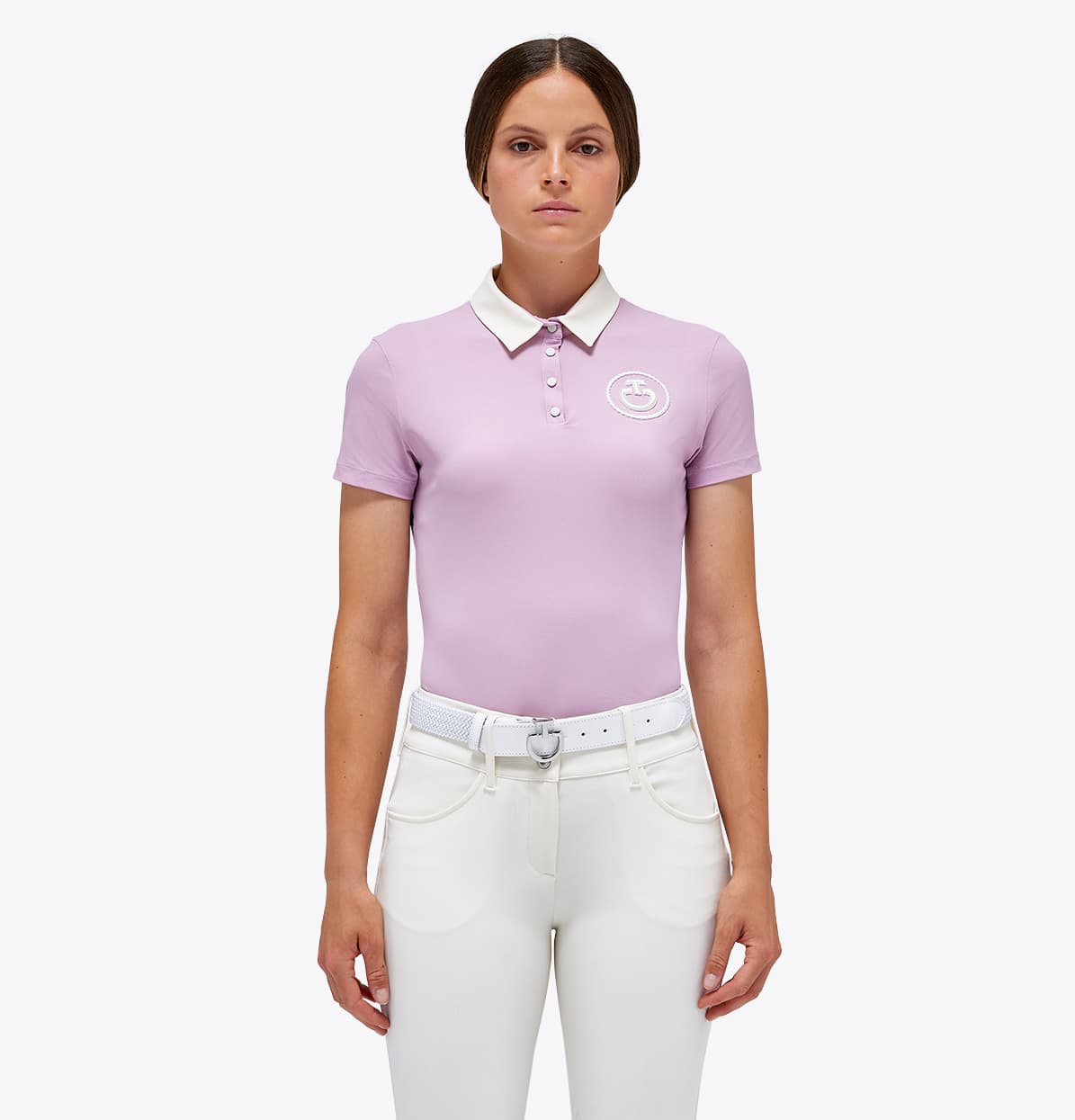 CAVALLERIA TOSCANA Cavalleria Toscana Lightweight Pique Dames Polo
