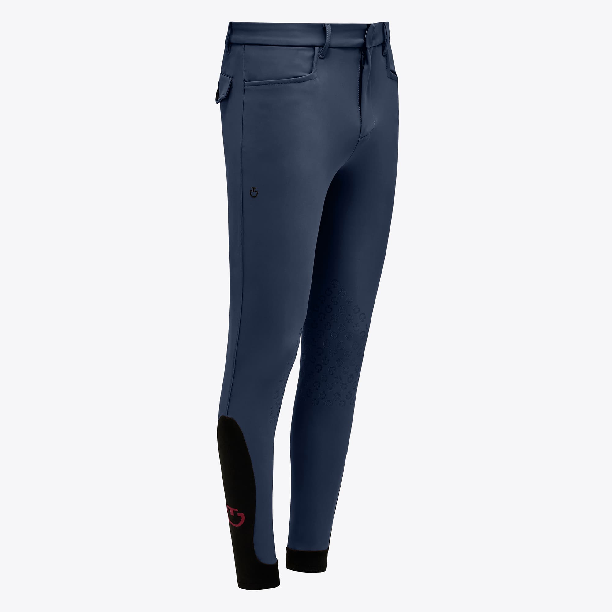 CAVALLERIA TOSCANA Cavalleria Toscana Heren Rijbroek Knie Grip Blue 7j00