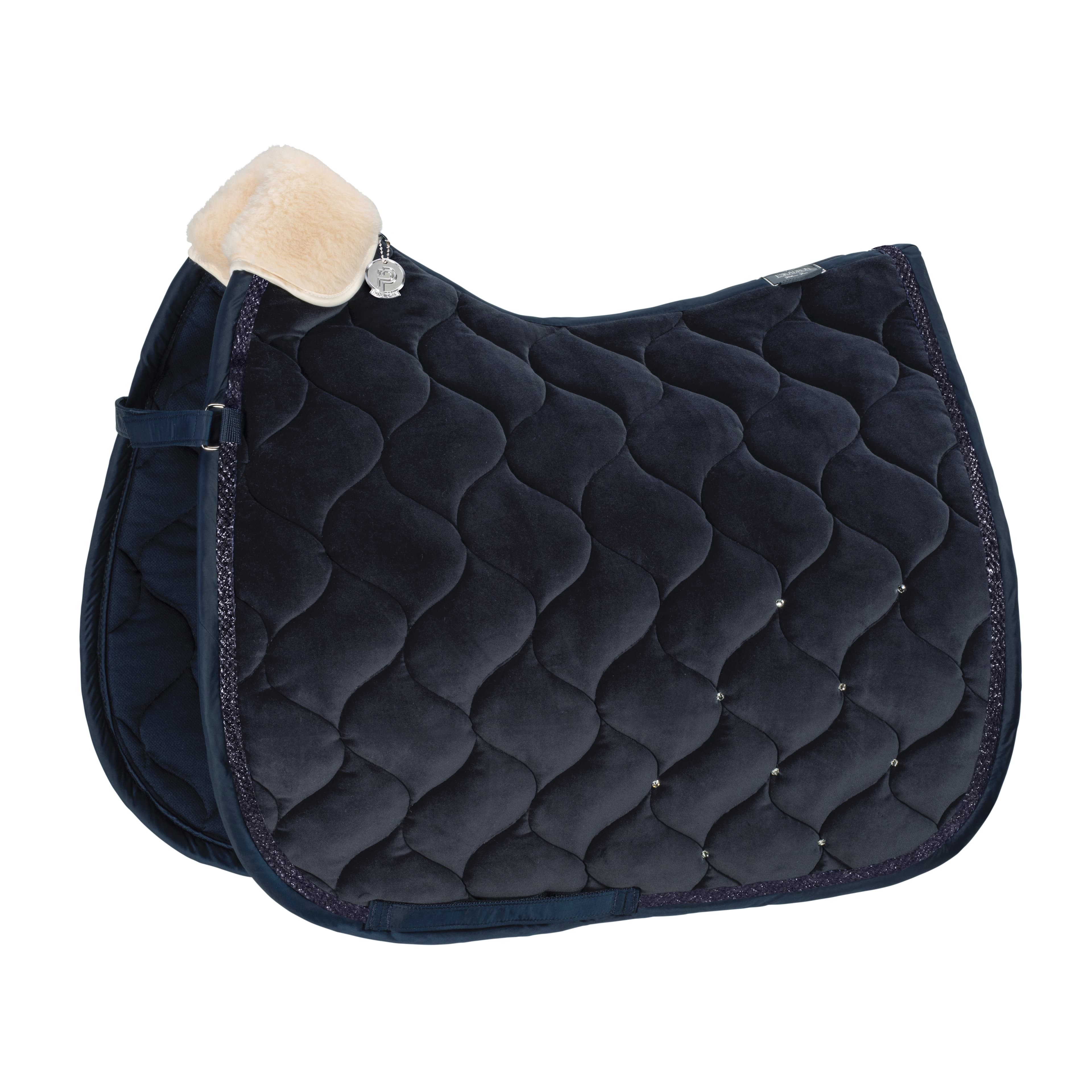 ESKADRON Eskadron Platinum Pure Velvet Crystal Dekje Navy