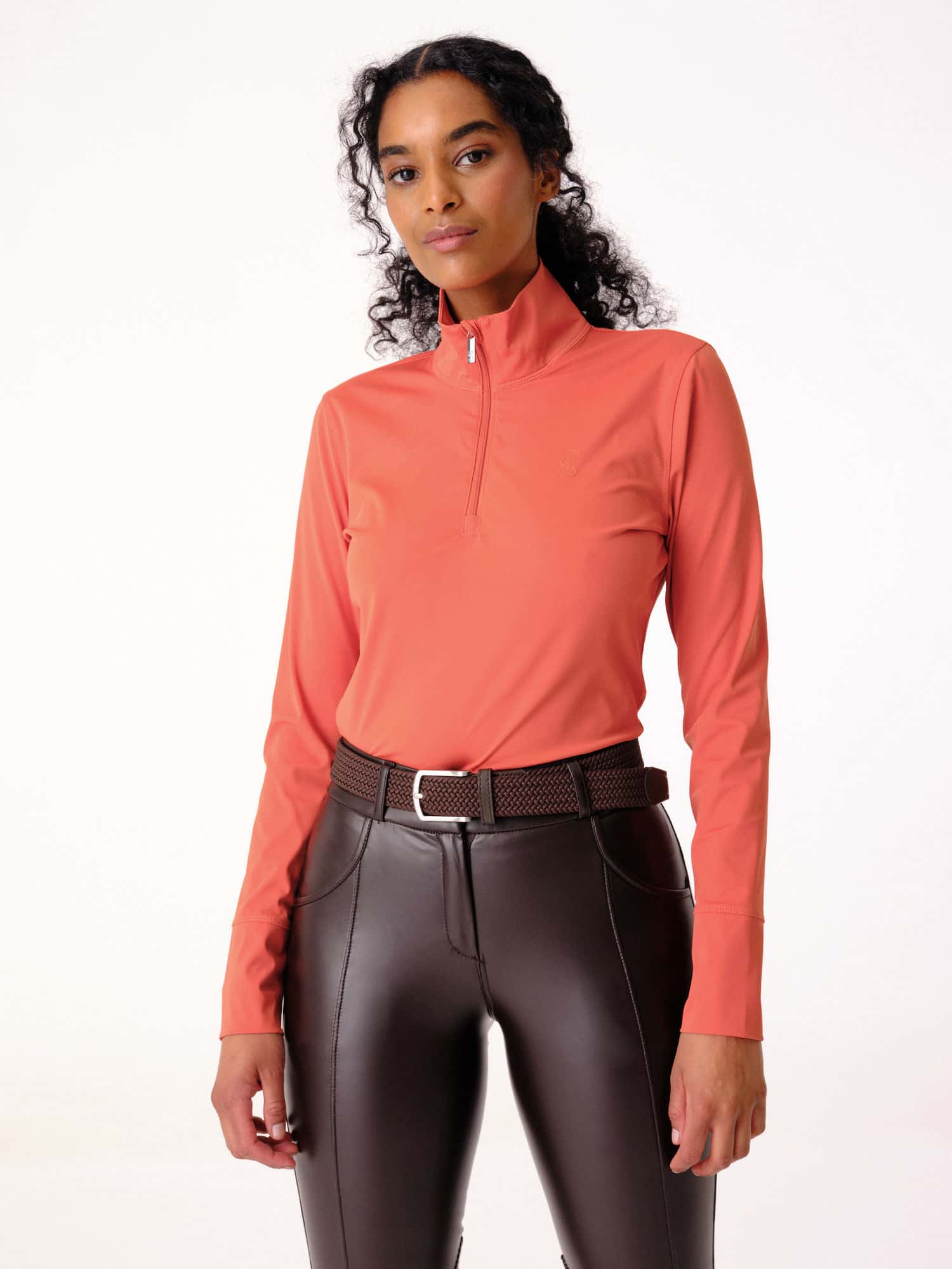 PS OF SWEDEN Ps Of Sweden Toska Trainingsshirt Dames Burnt Orange