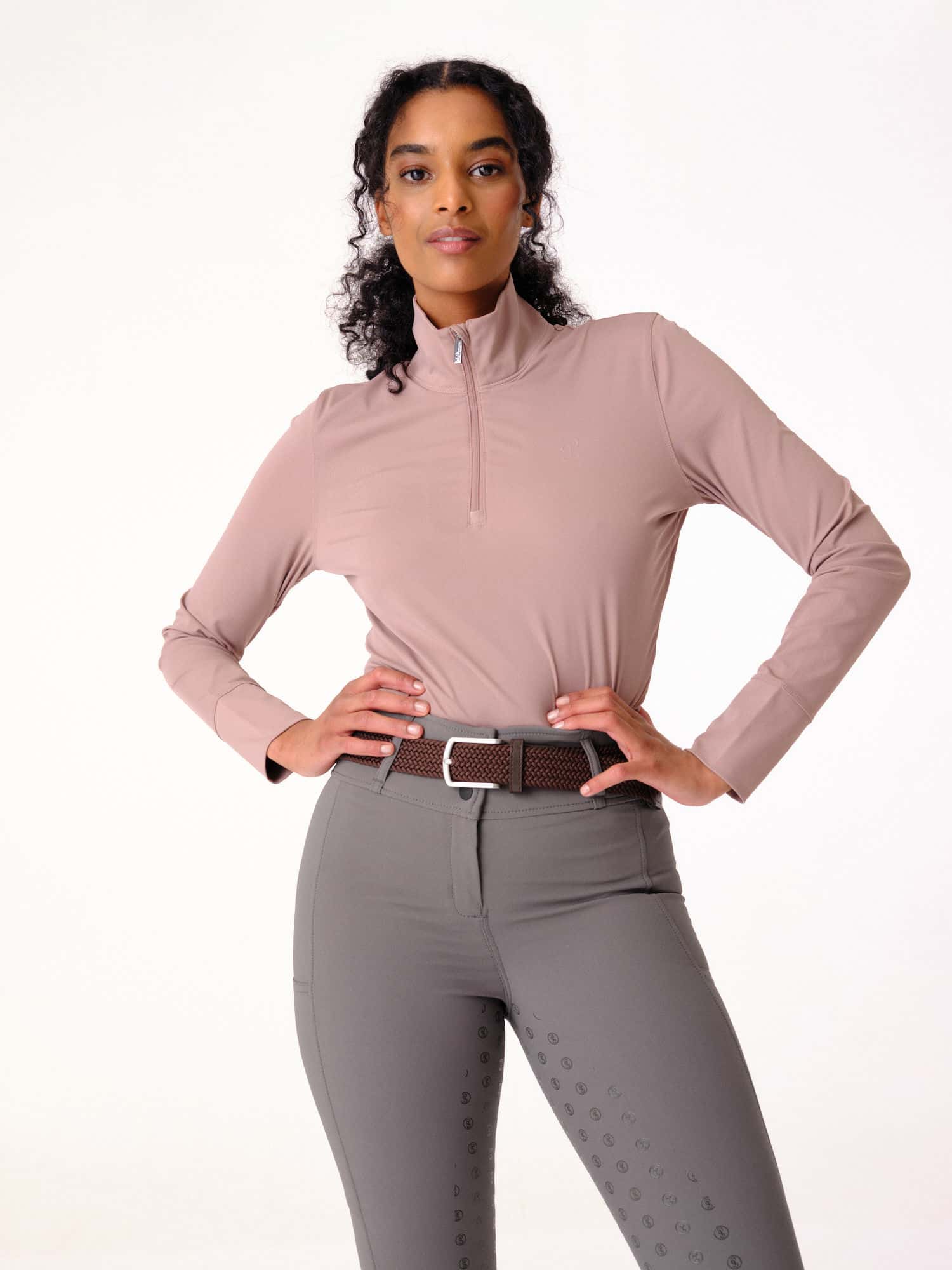 PS OF SWEDEN Ps Of Sweden Toska Trainingsshirt Dames Dusty Mauve