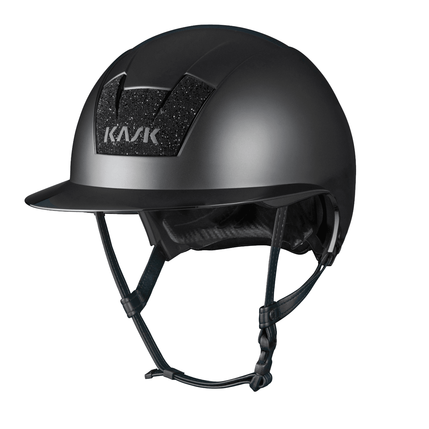 KASK KOOKI LADY MATT CRYSTAL CARPET BLACK