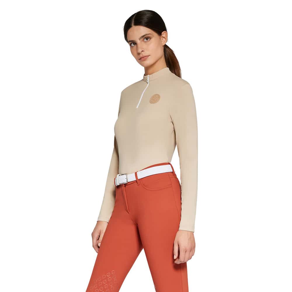 CAVALLERIA TOSCANA Cavalleria Toscana Trainingsshirt Piquet Dames