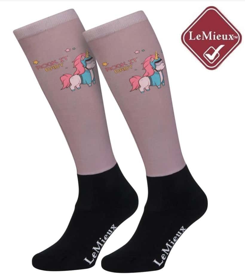 LE MIEUX Le Mieux Footsies Sokken Rocking Unicorn