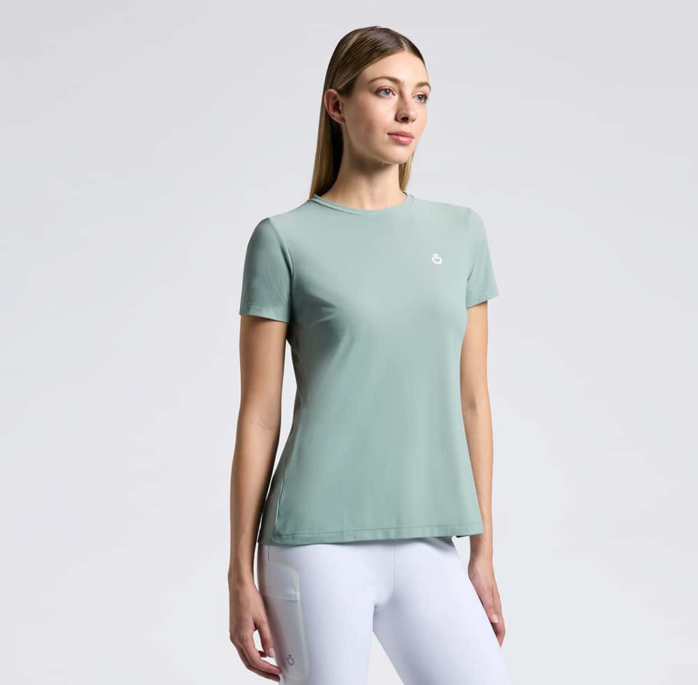 CAVALLERIA TOSCANA Cavalleria Toscana Dames Shirt 3D Logo