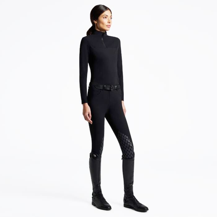CAVALLERIA TOSCANA Cavalleria Toscana Trainingsshirt Perforated Dames