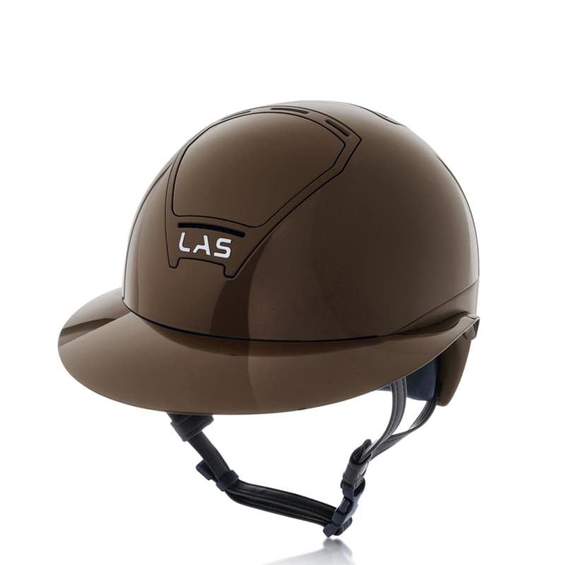 LAS Rijhelm Opera Glossy Polo Brown