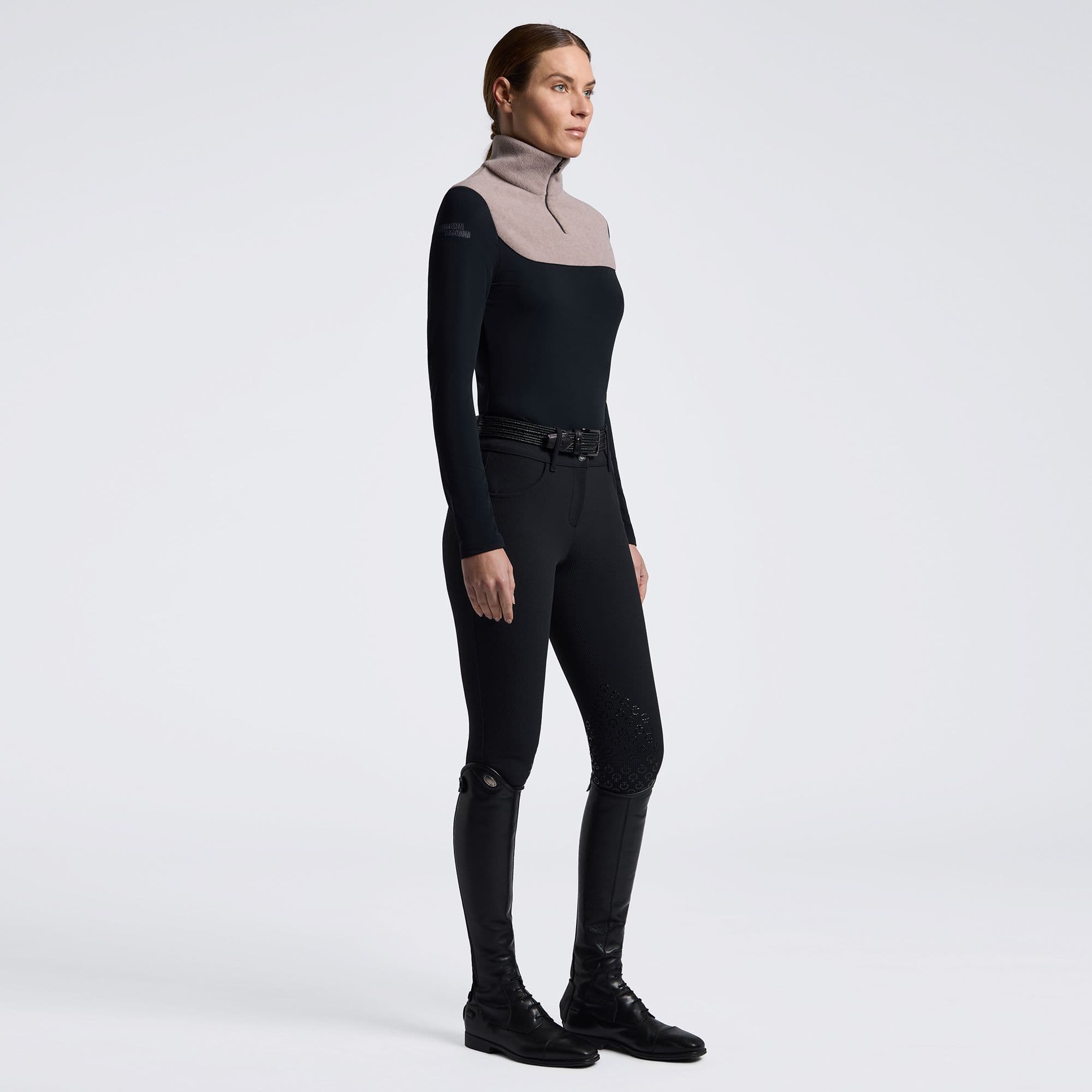 CAVALLERIA TOSCANA Cavalleria Toscana Trainingsshirt Warm Jersey Dames