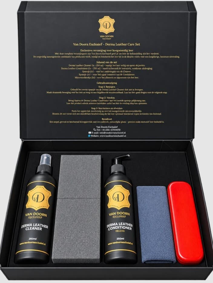 Van Doorn Exclusief Luxe Leer Onderhoudsset
