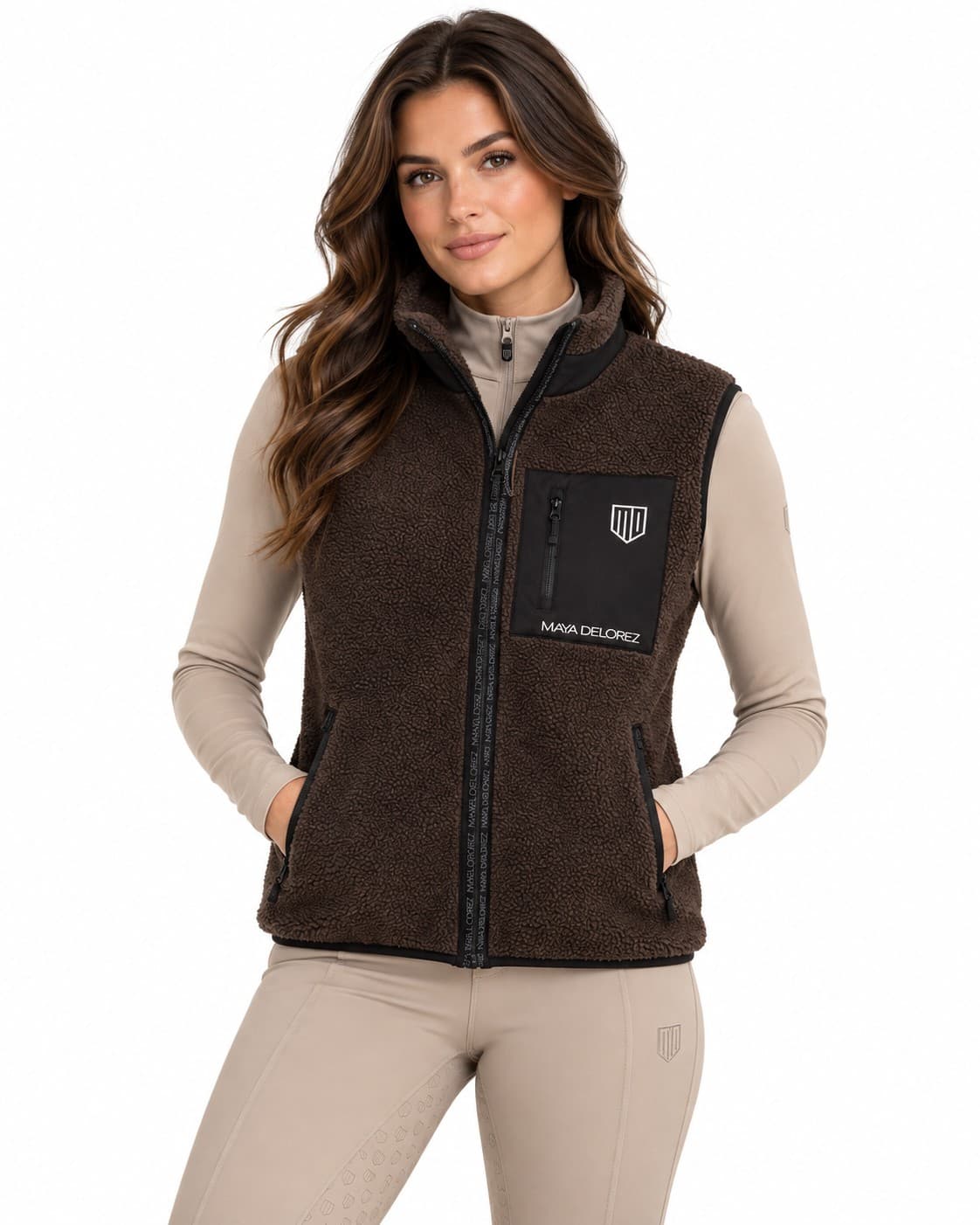 MAYA DELOREZ Maya Delorez Teddy Bodywarmer