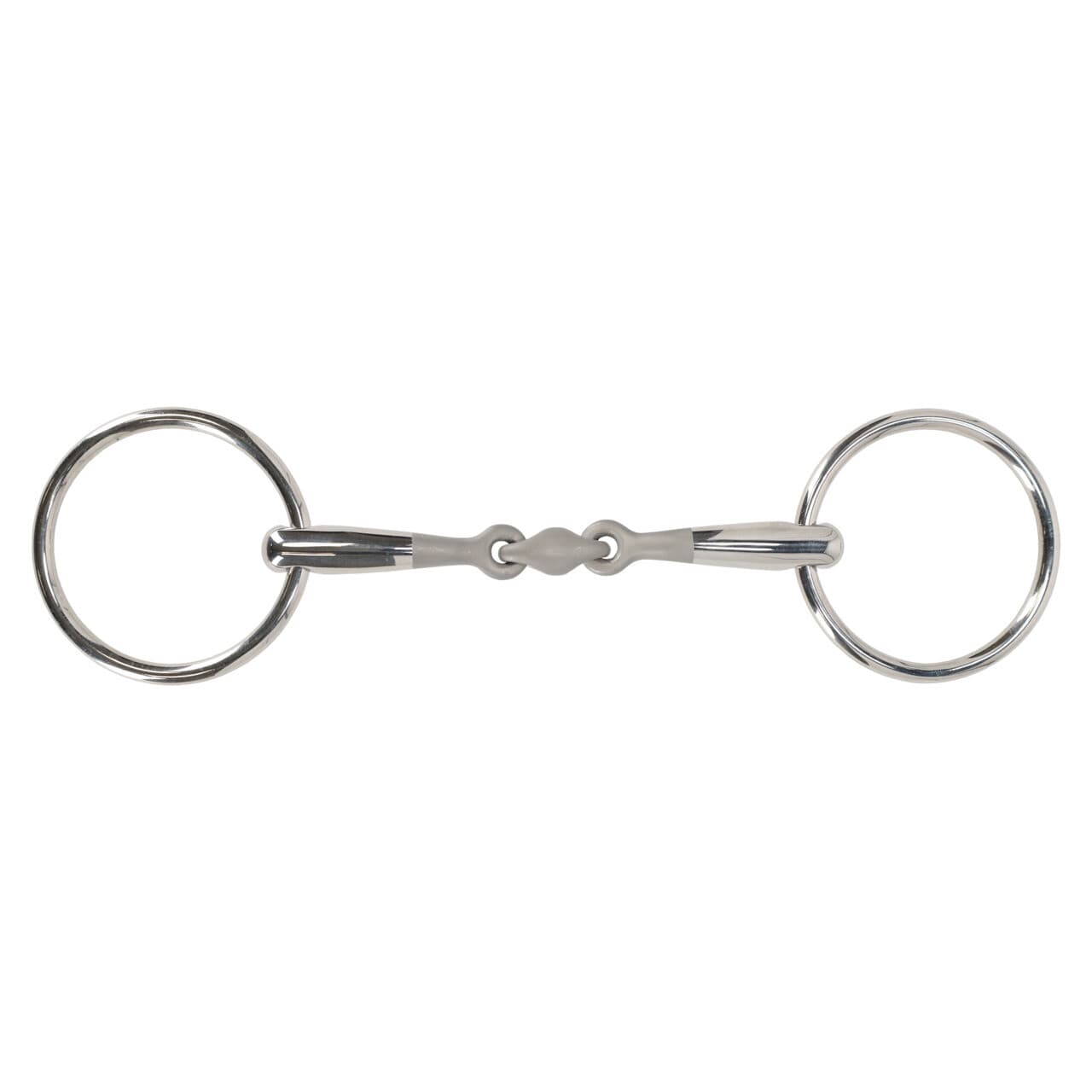 QHP QHP Watertrens Dubbel Gebroken Anatomisch Sandblasted 14mm