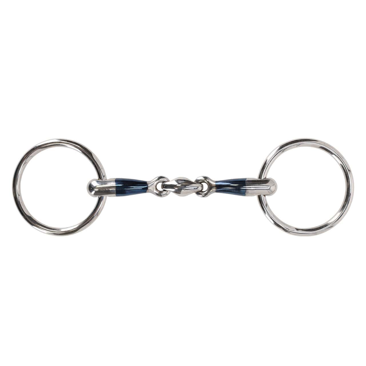 QHP QHP Bustrens Dubbel Gebroken Anatomisch Sweet Iron 14mm