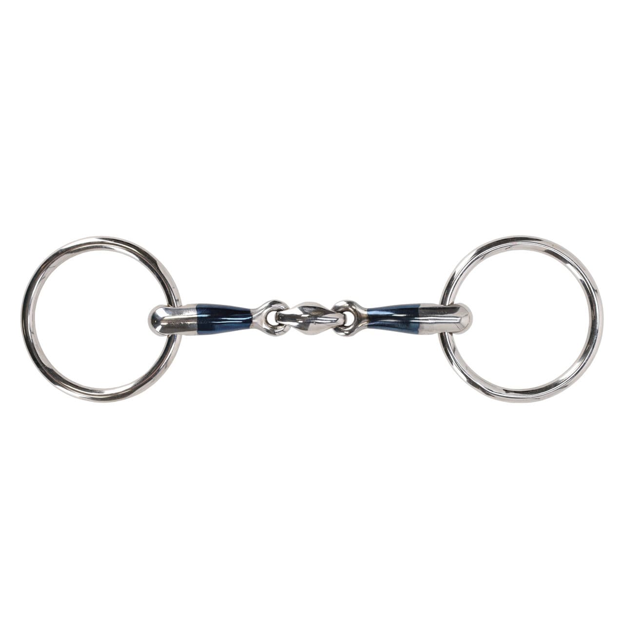 QHP QHP Bustrens Dubbel Gebroken Anatomisch Sweet Iron 14mm