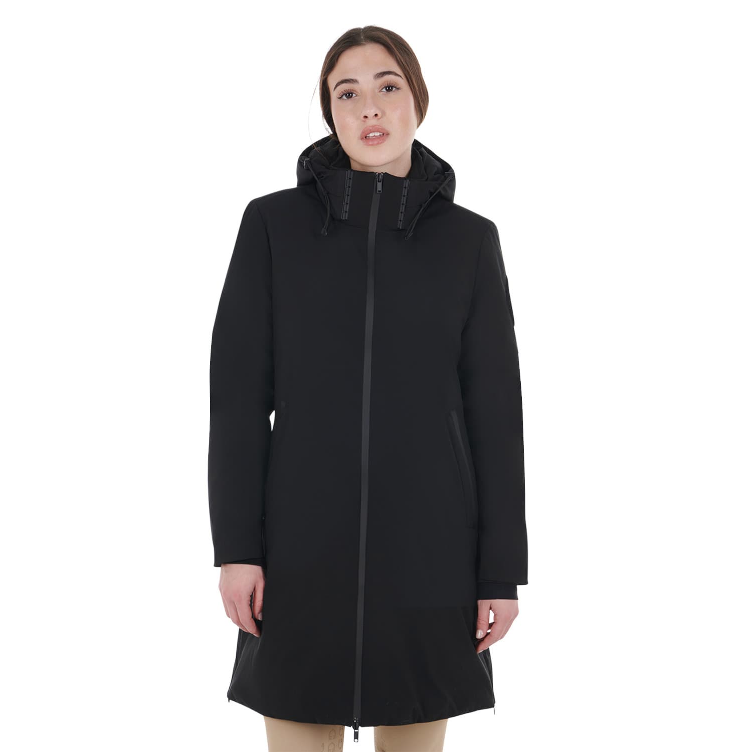 Equestro Dames Jas Long Puffer