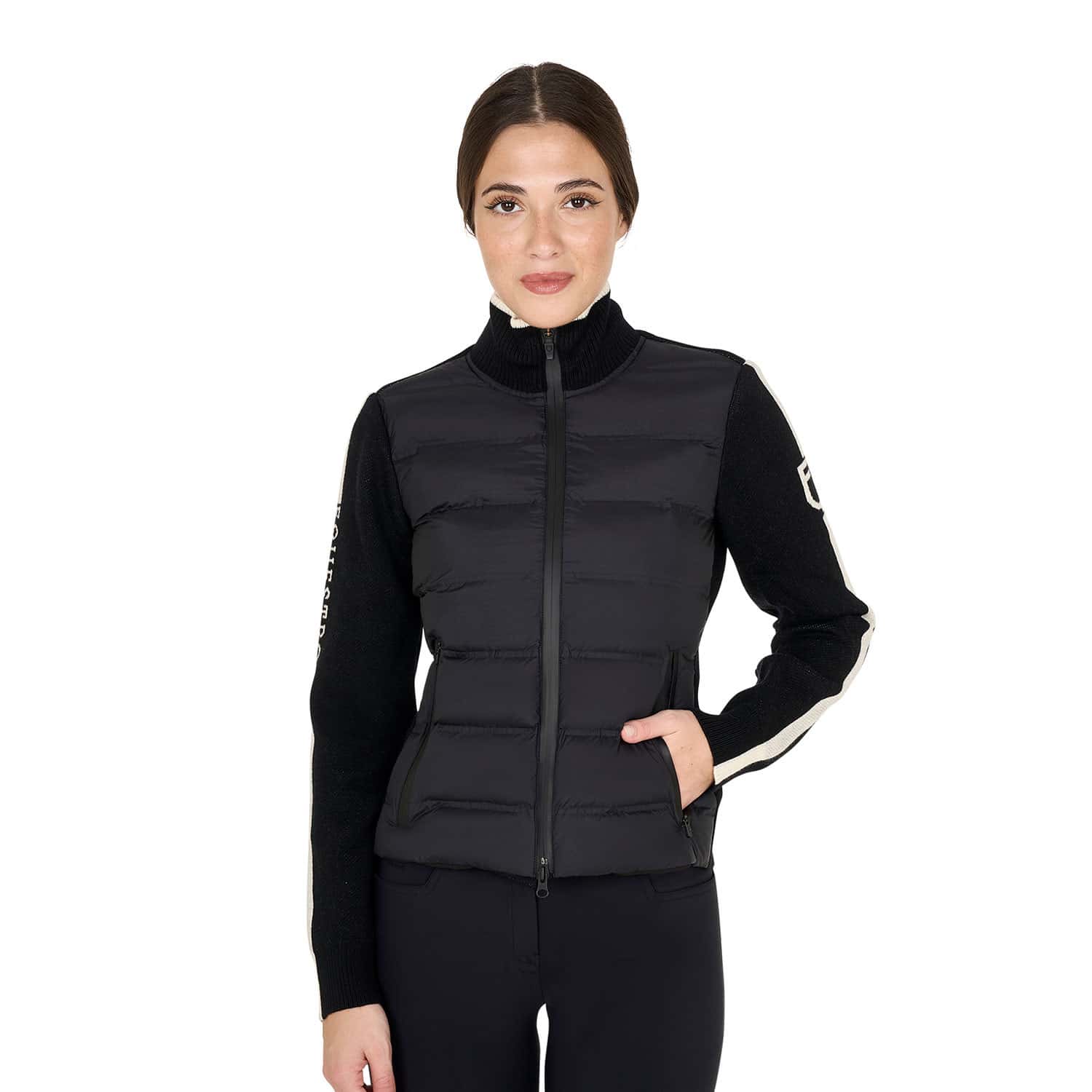 EQUESTRO Equestro Dames Jack nylon en gebreid