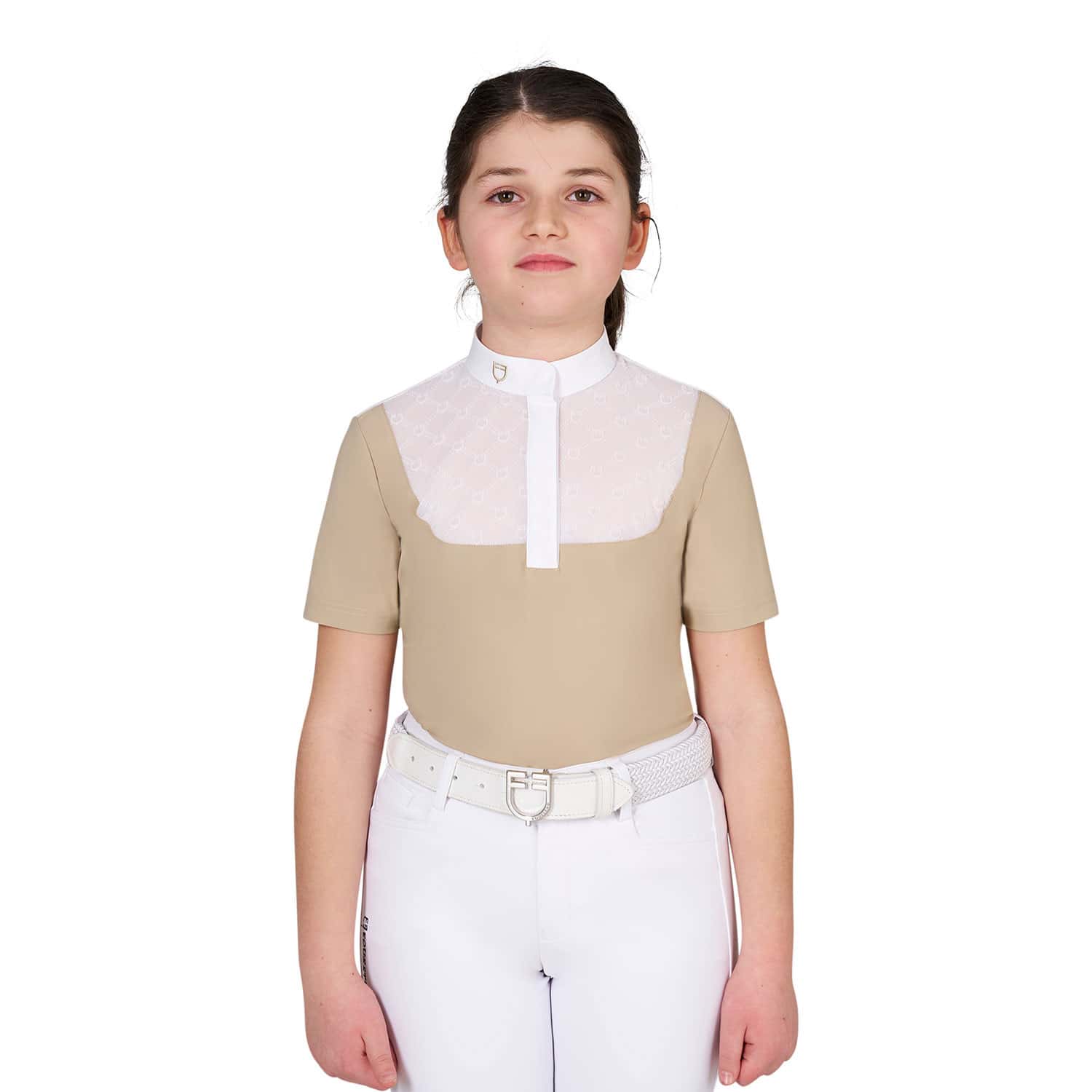EQUESTRO Equestro Wedstrijdshirt Kind Monogram