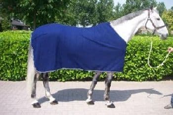 CHAMBERLAIN FLEECE DEKEN BLAUW