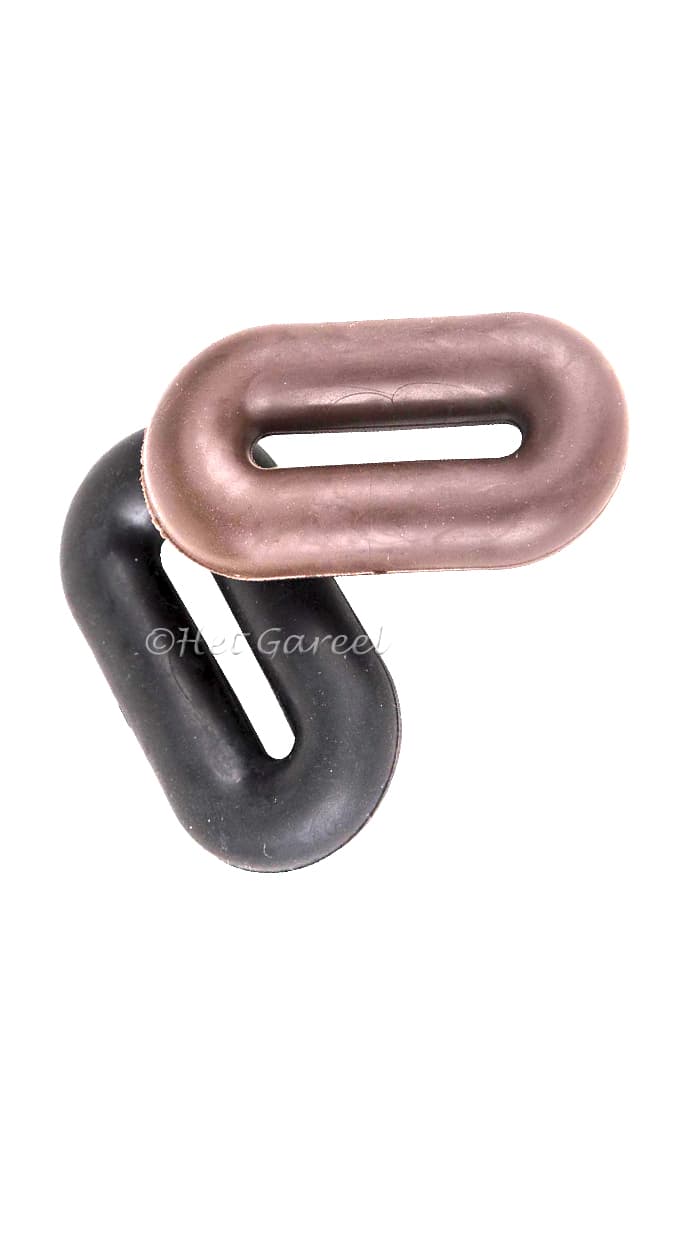 MARTINGAALSTOP RUBBER BRUIN/ZWART